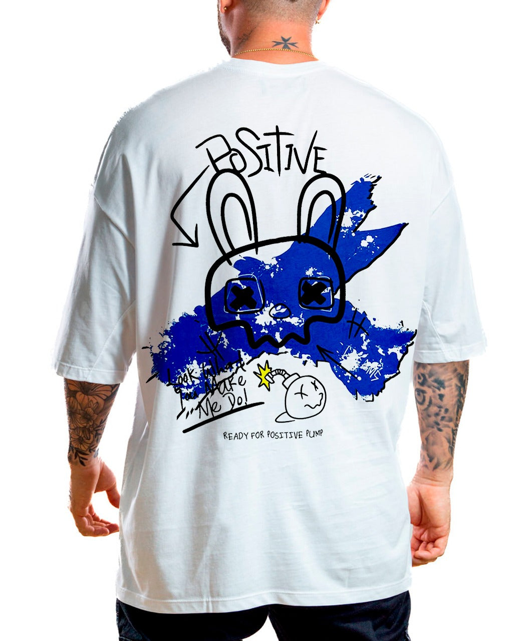 Oversize Blanca Positive Conejo