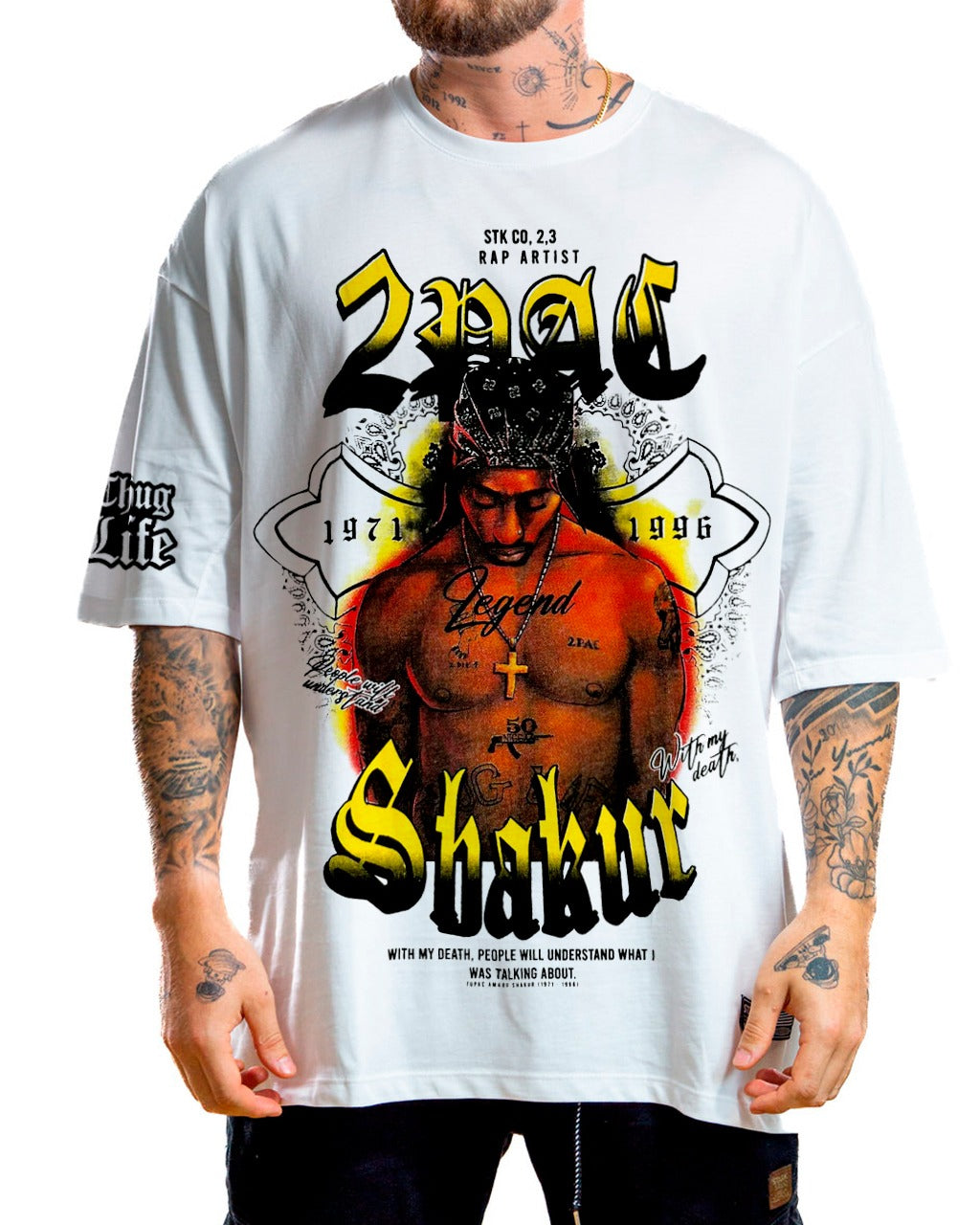 Oversize Blanca Legend 2 Pac