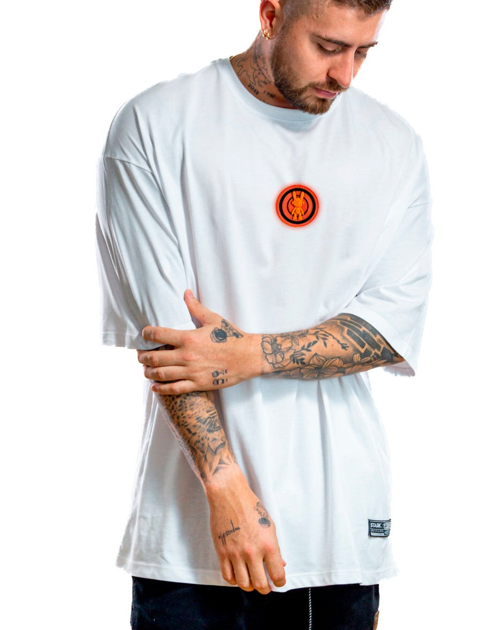 Oversize Blanca Bunny Aplique