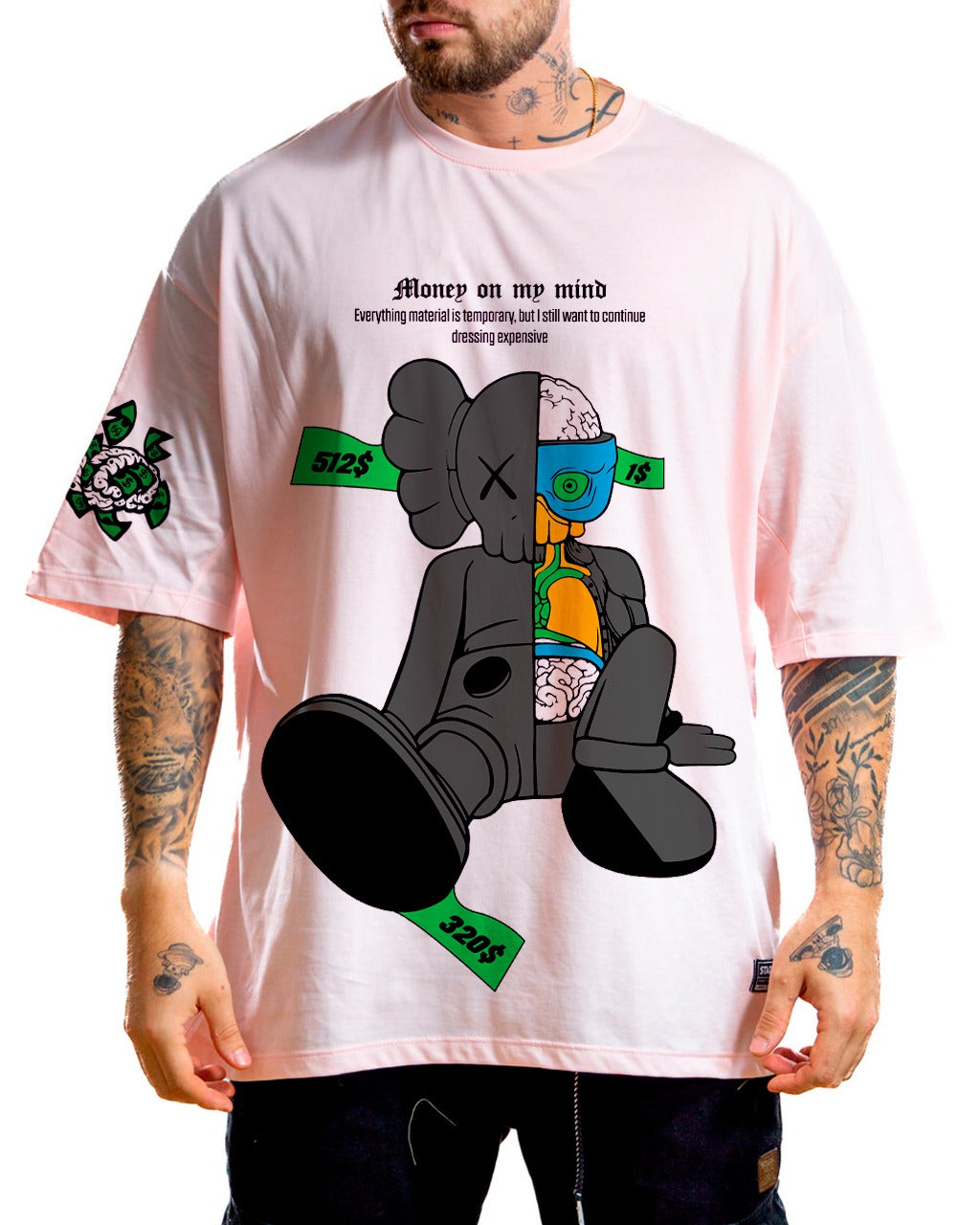 Oversize Rosado Money On my Mind