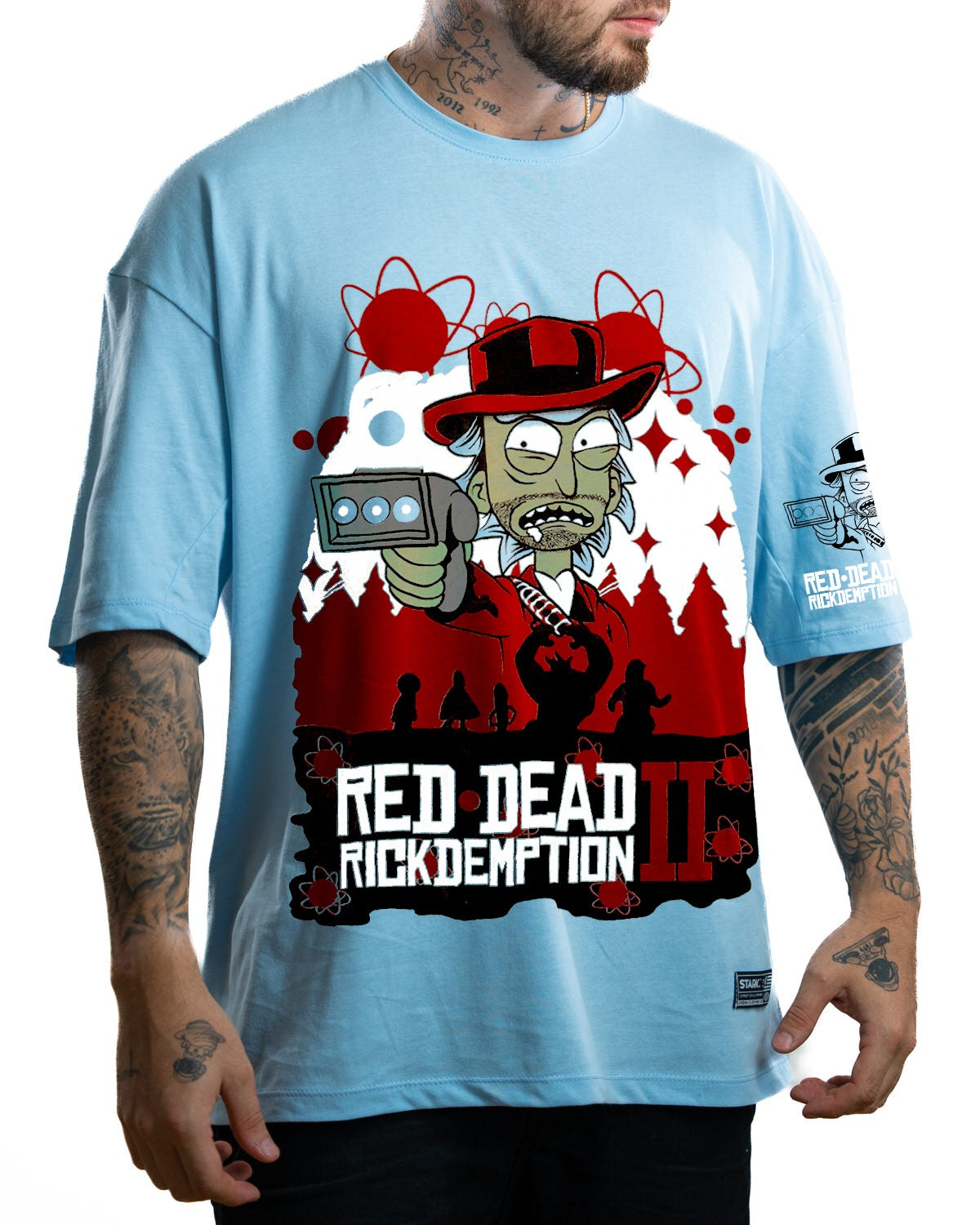 Oversize Cielo Red Dead Rick Demption