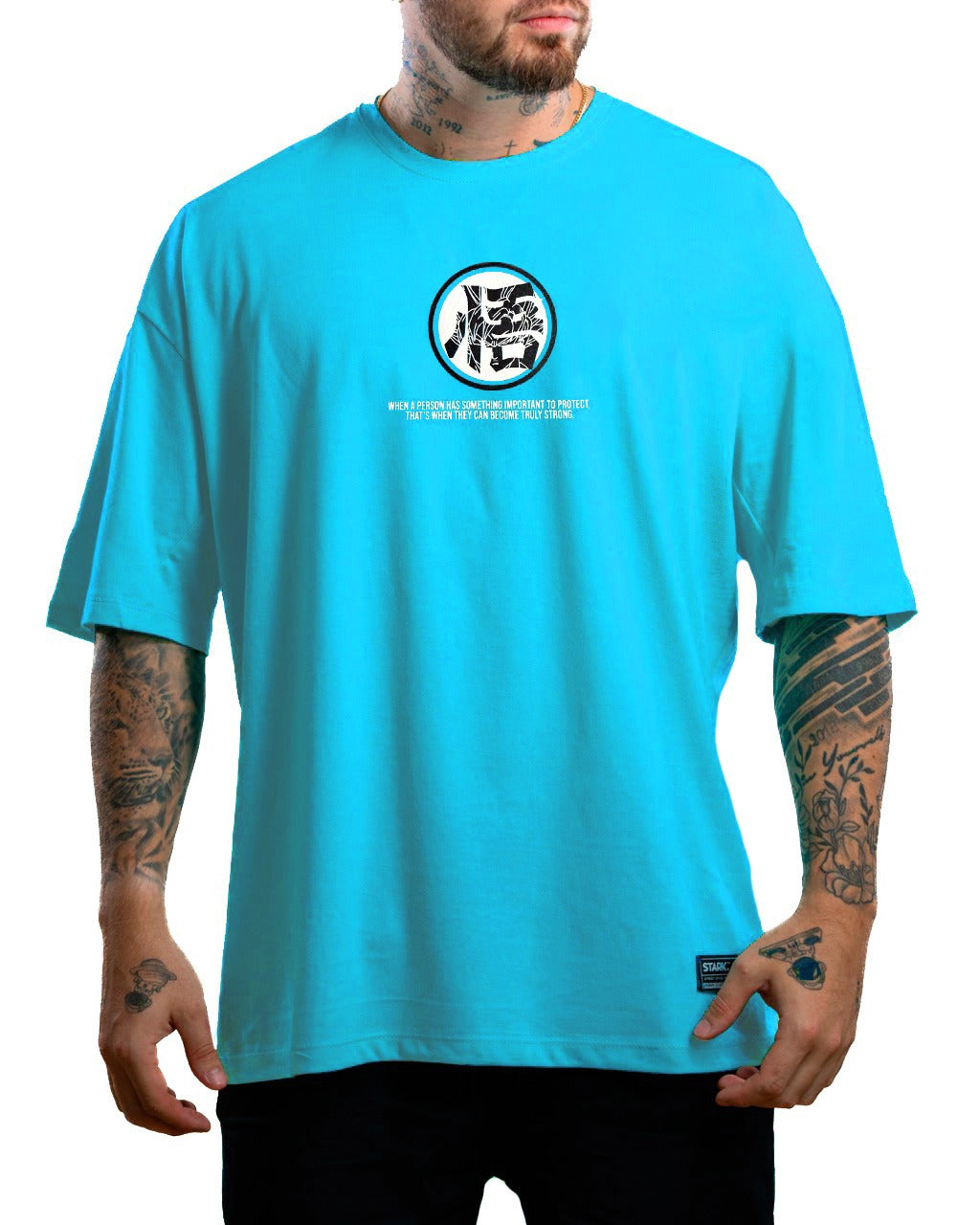 Oversize azul DBZ power