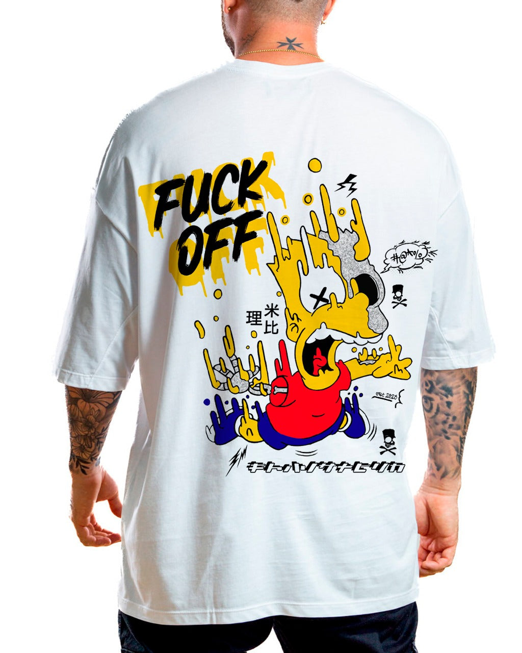 Oversize Blanca Bart Alto Gramaje