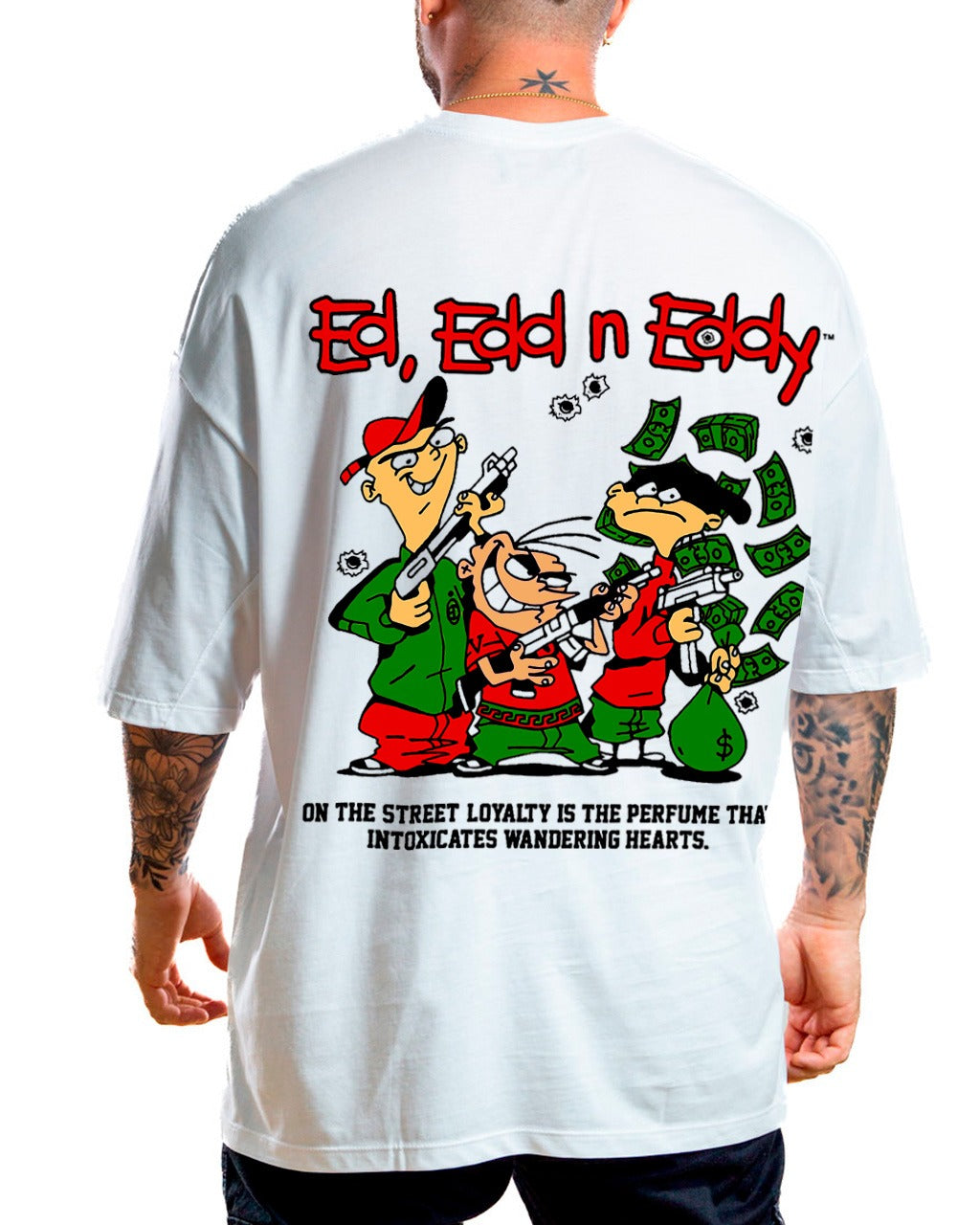 Oversize Blanca Ed,Edd and Eddy