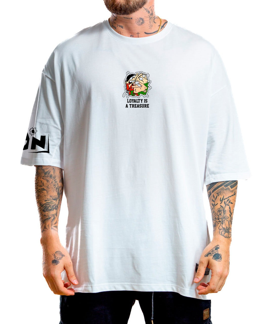 Oversize Blanca Ed,Edd and Eddy