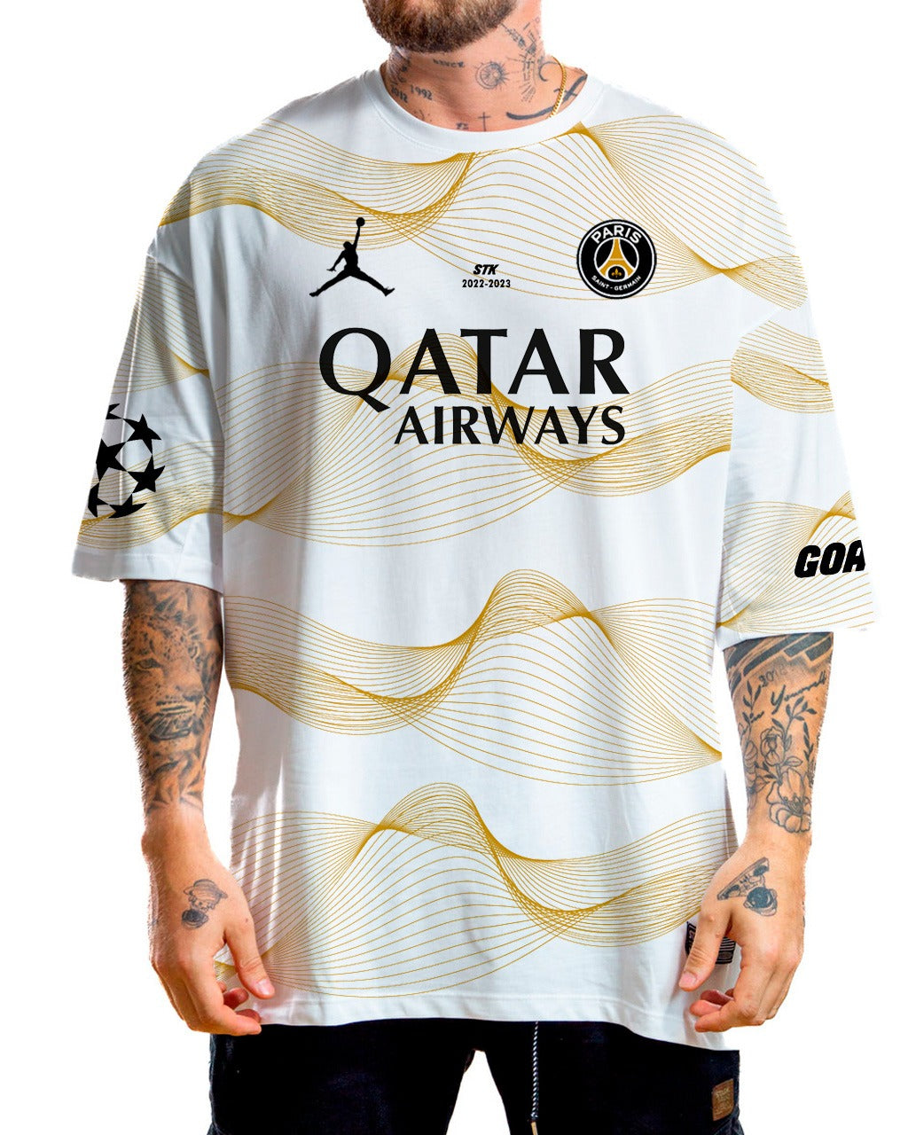 Oversize Blanca Paris Mbappe Qatar