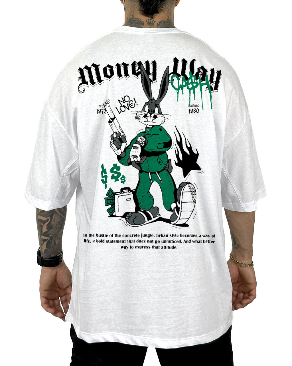Oversize Blanca Money Way Bugs Bunny