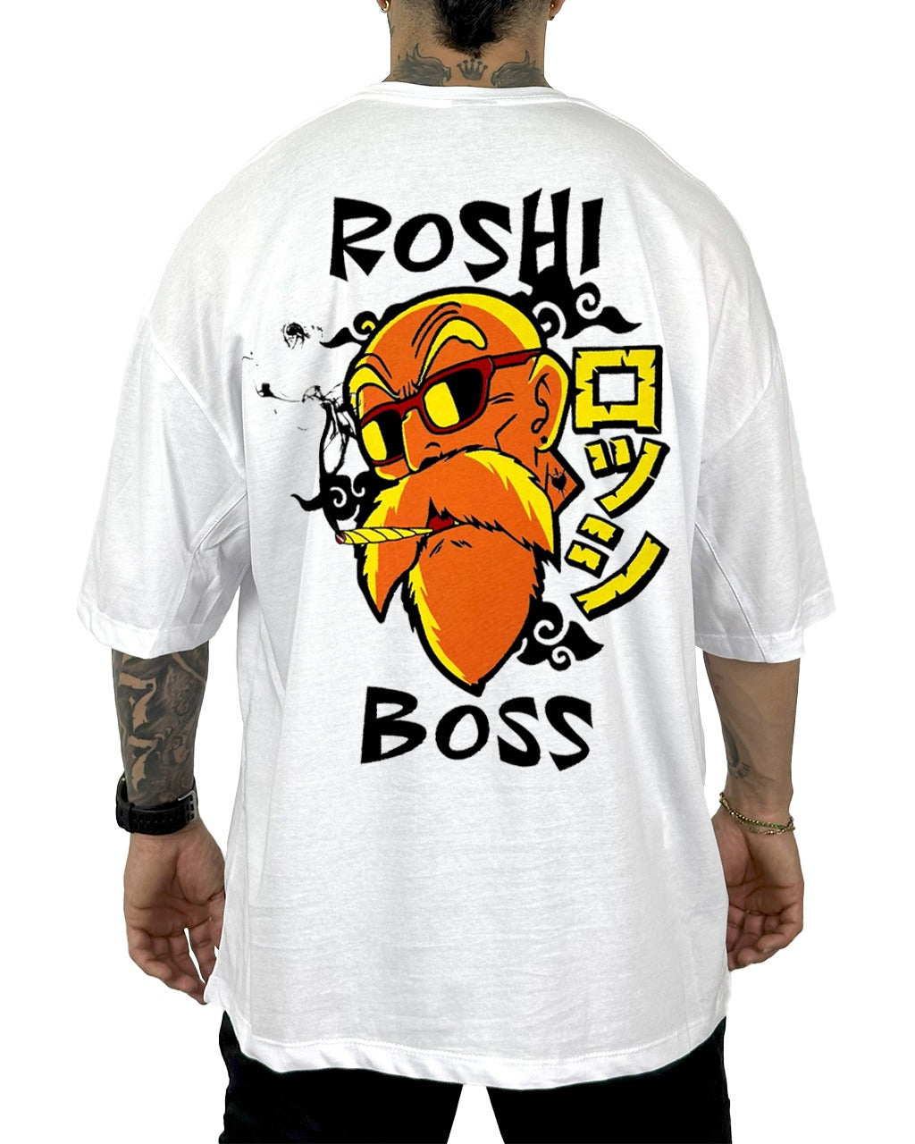 Oversize Blanca Roshi Boss