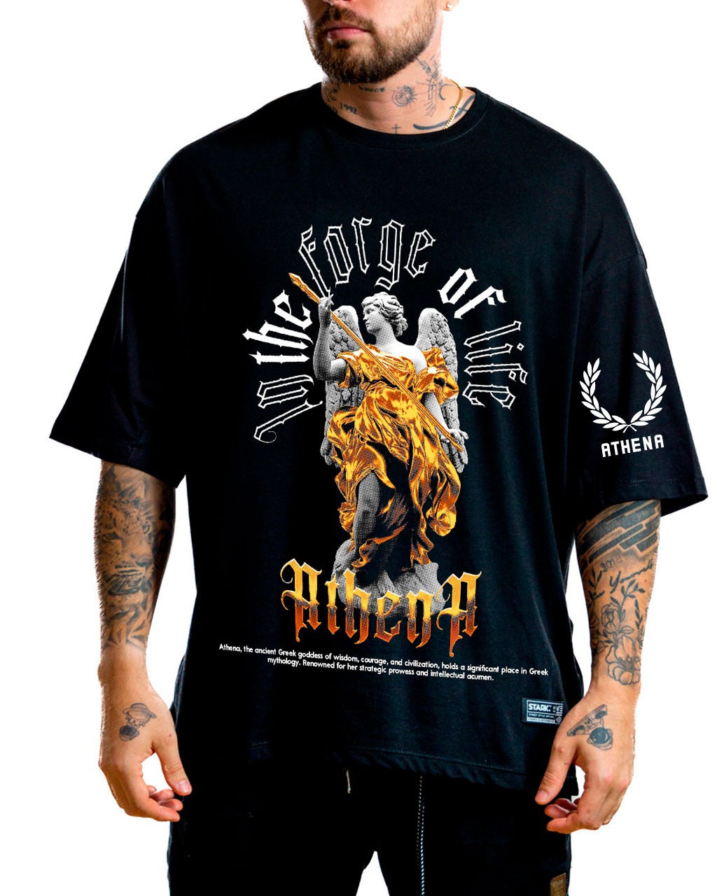 Oversize Negra Forge Of Life Angel