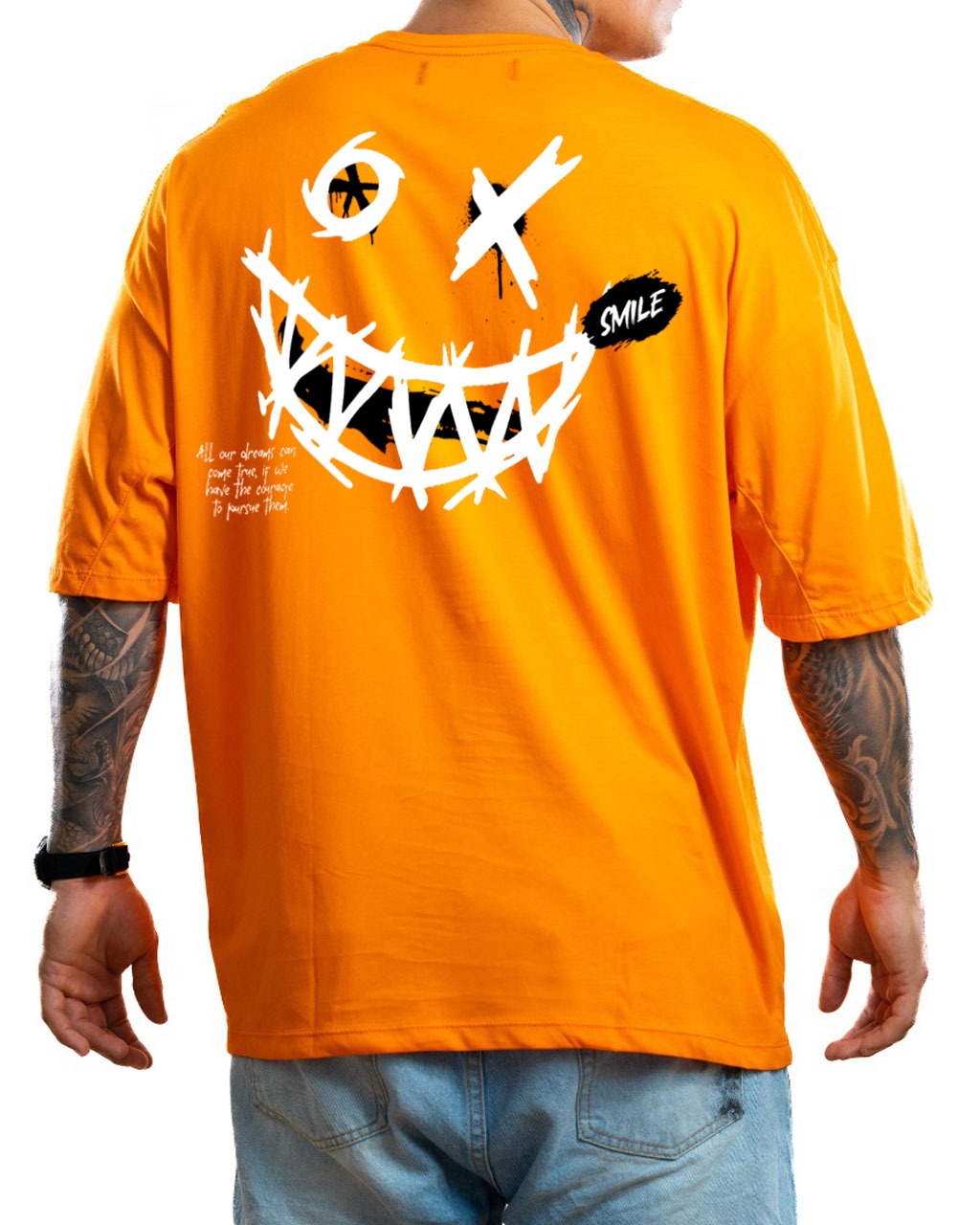 Oversize Naranja Hapiness Sickness