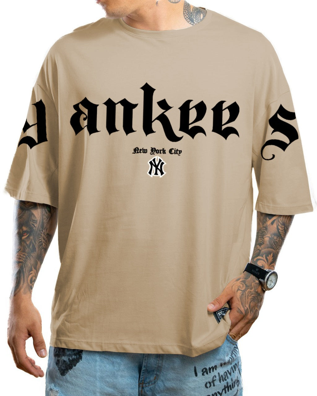 Oversize Caqui Yankees