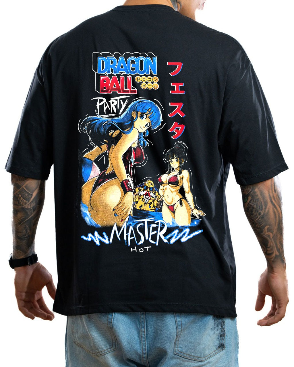 Oversize Negra Master Roshi Party