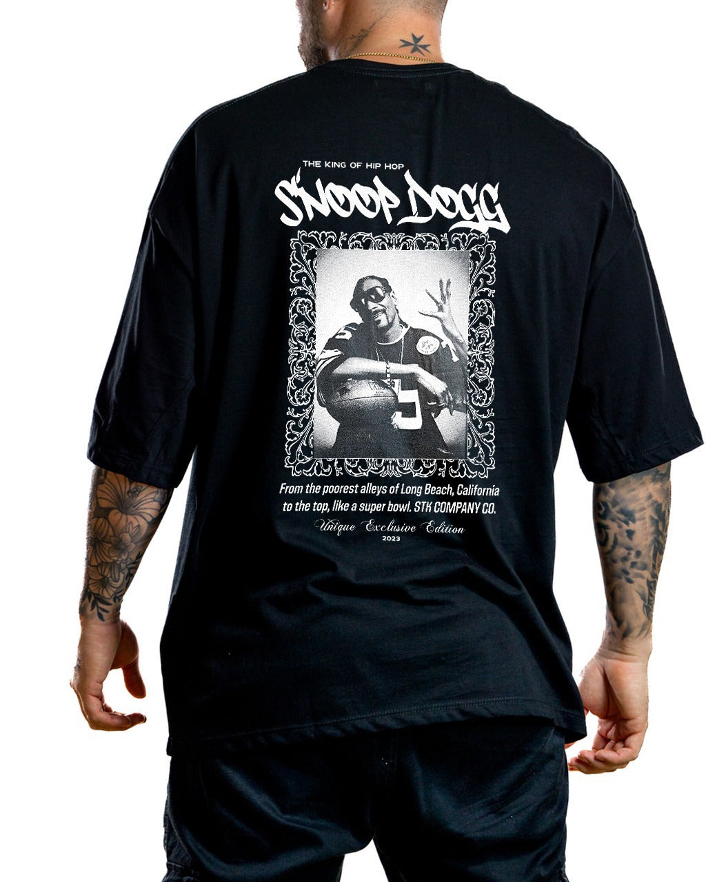 Oversize Negra Snoop Dogg The King Of
