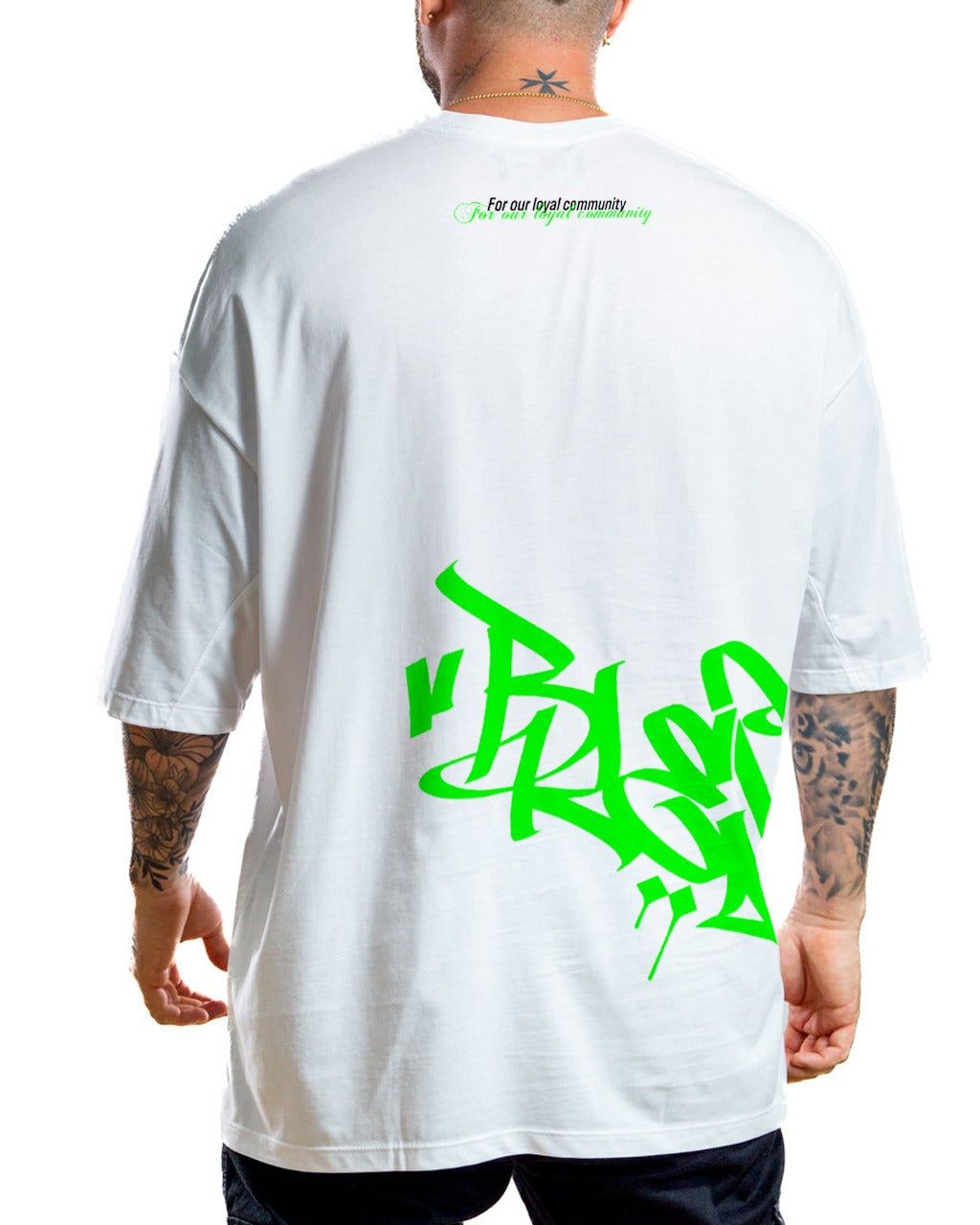 Oversize Blanca Stark Neon Alto Gramaje