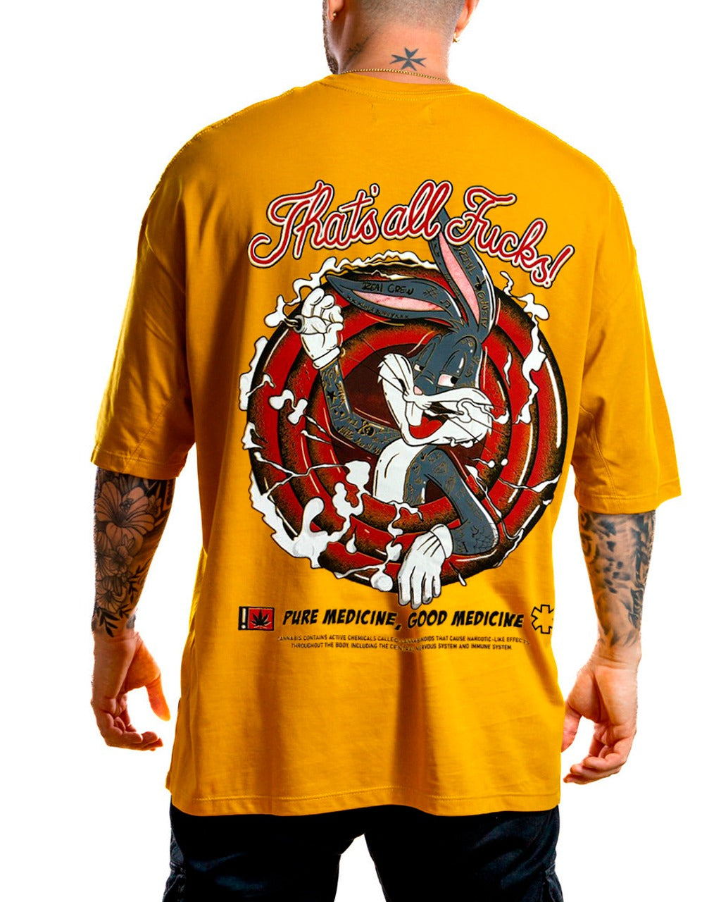 Oversize Mostaza Bugs Bunny