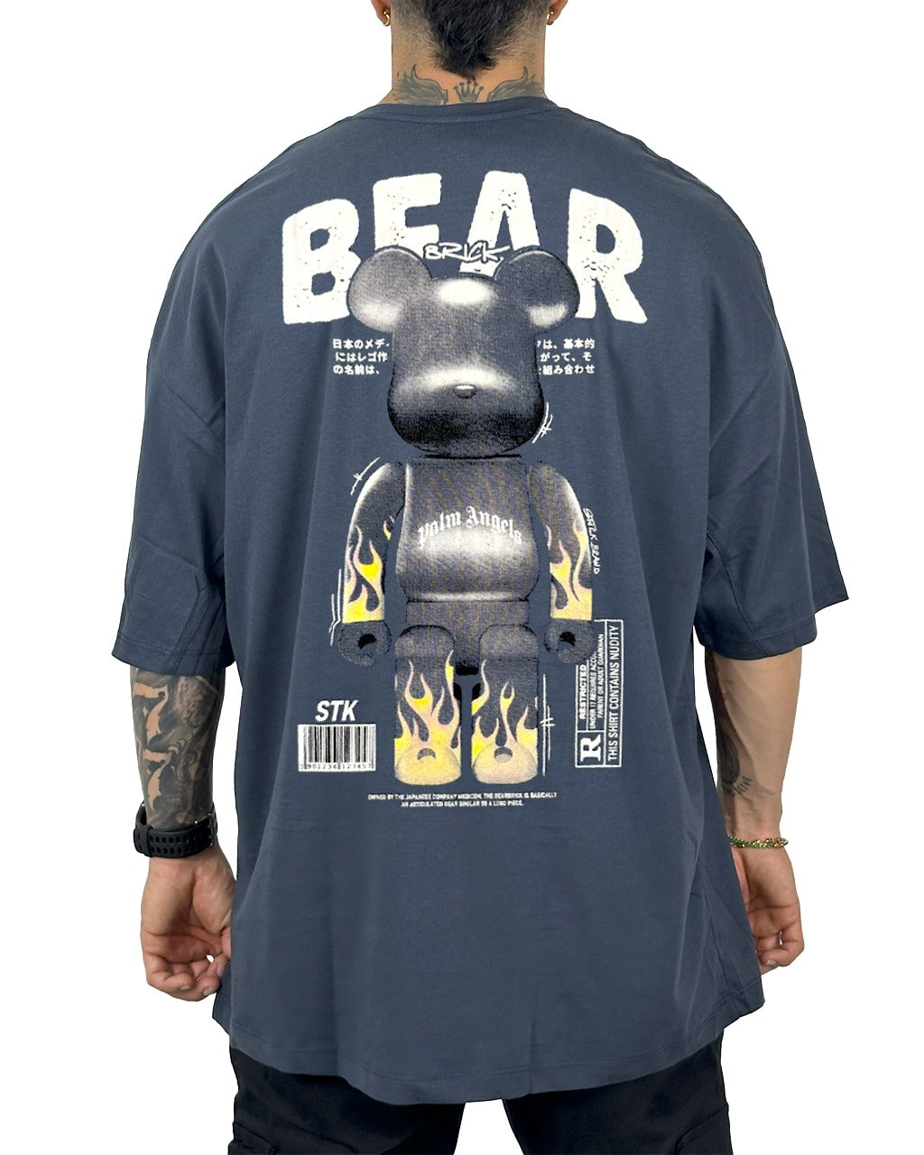 Oversize Azul Hierro Oso Bear