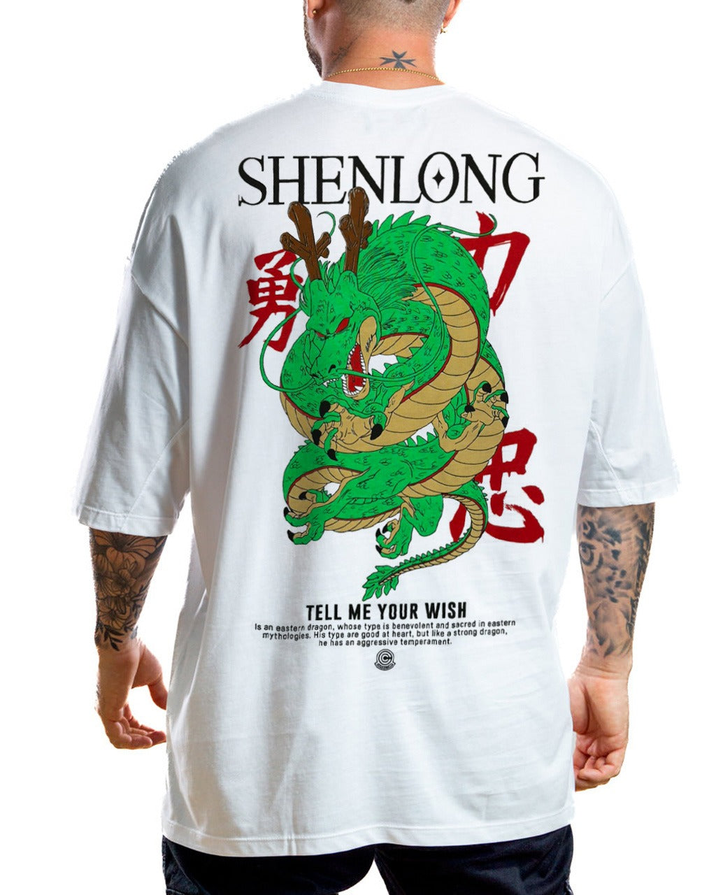 Oversize Blanca Tell Me Your Wish Shenlong