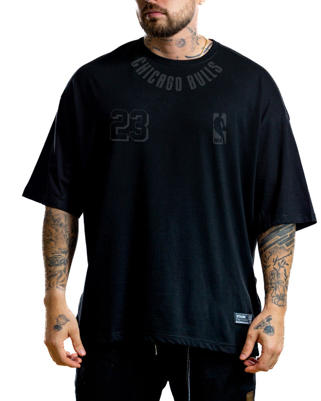 Oversize Negra Chicago Bulls 23