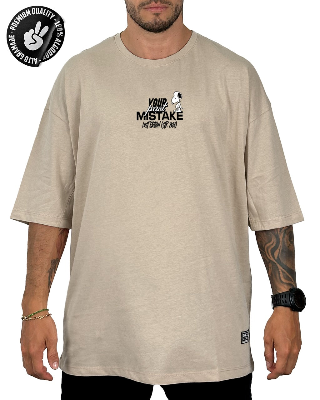 Oversize Beige Mistake Alto Gramaje