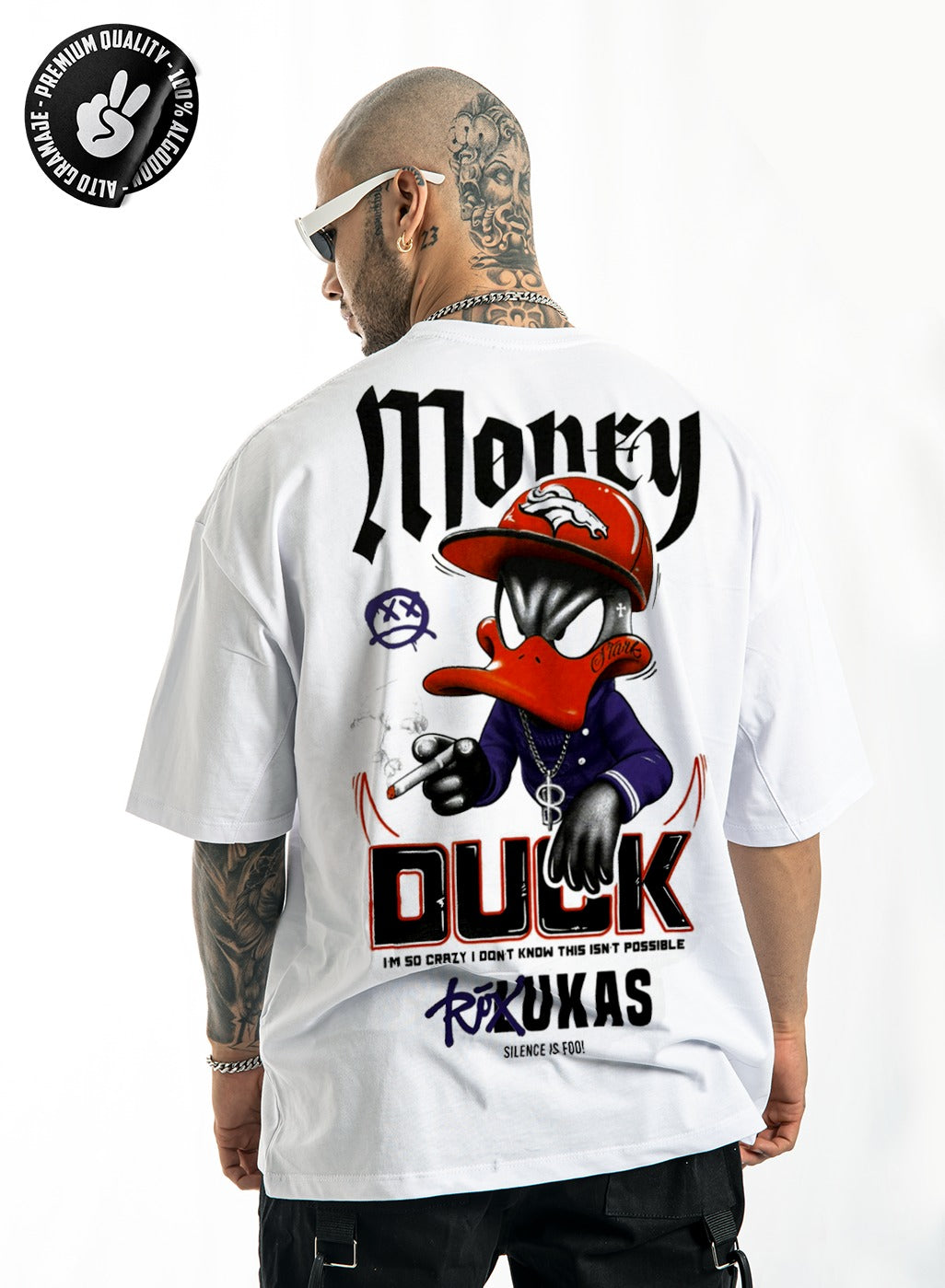 Oversize Blanca Duck Alto Gramaje