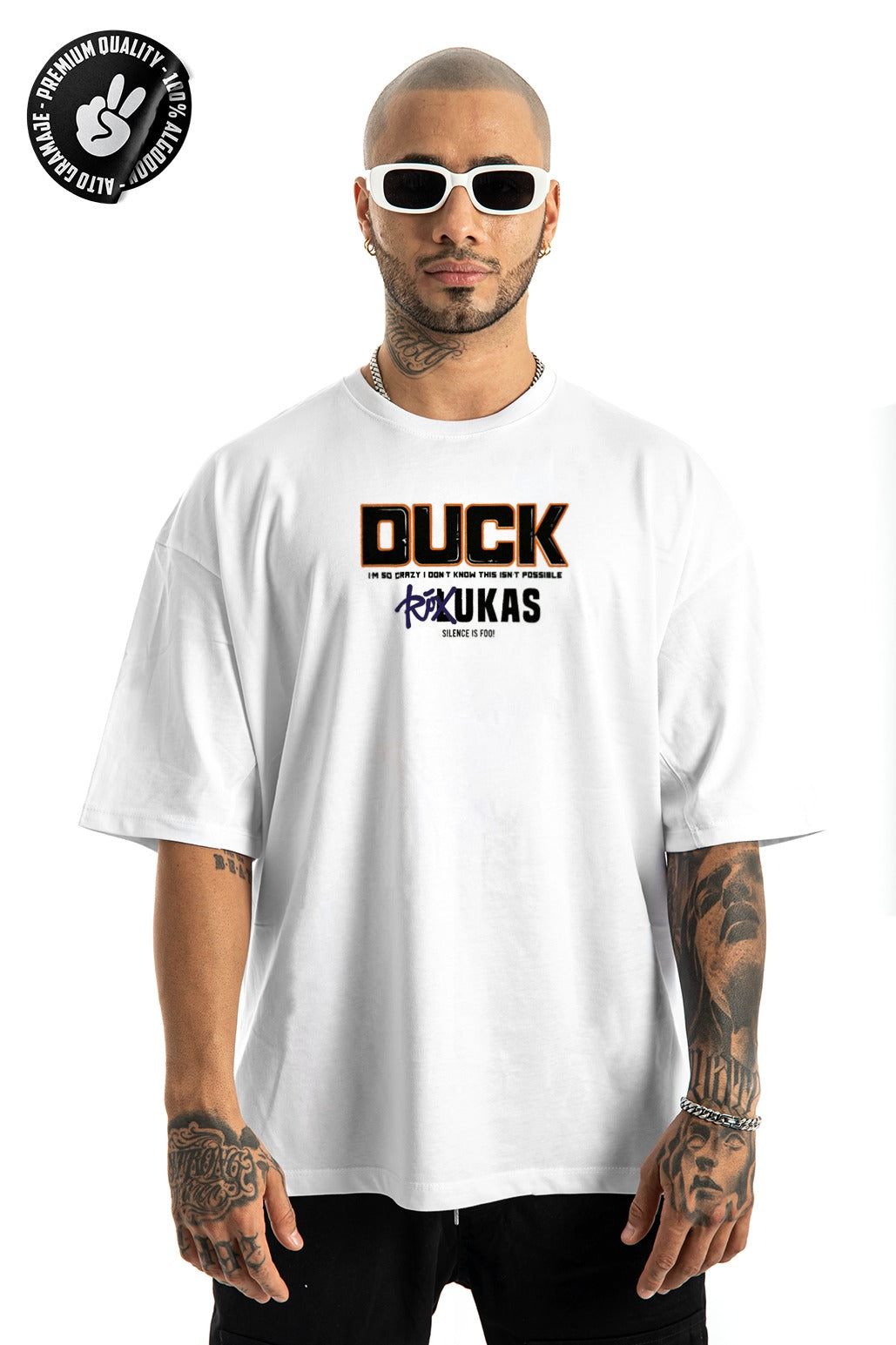 Oversize Blanca Duck Alto Gramaje