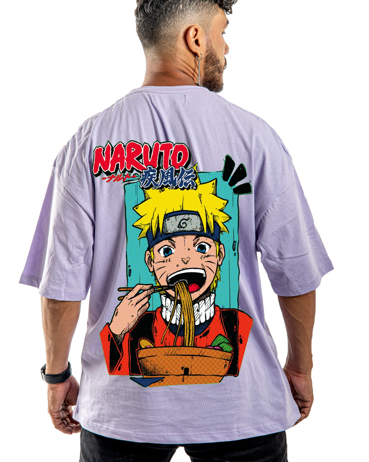Oversize lila Naruto