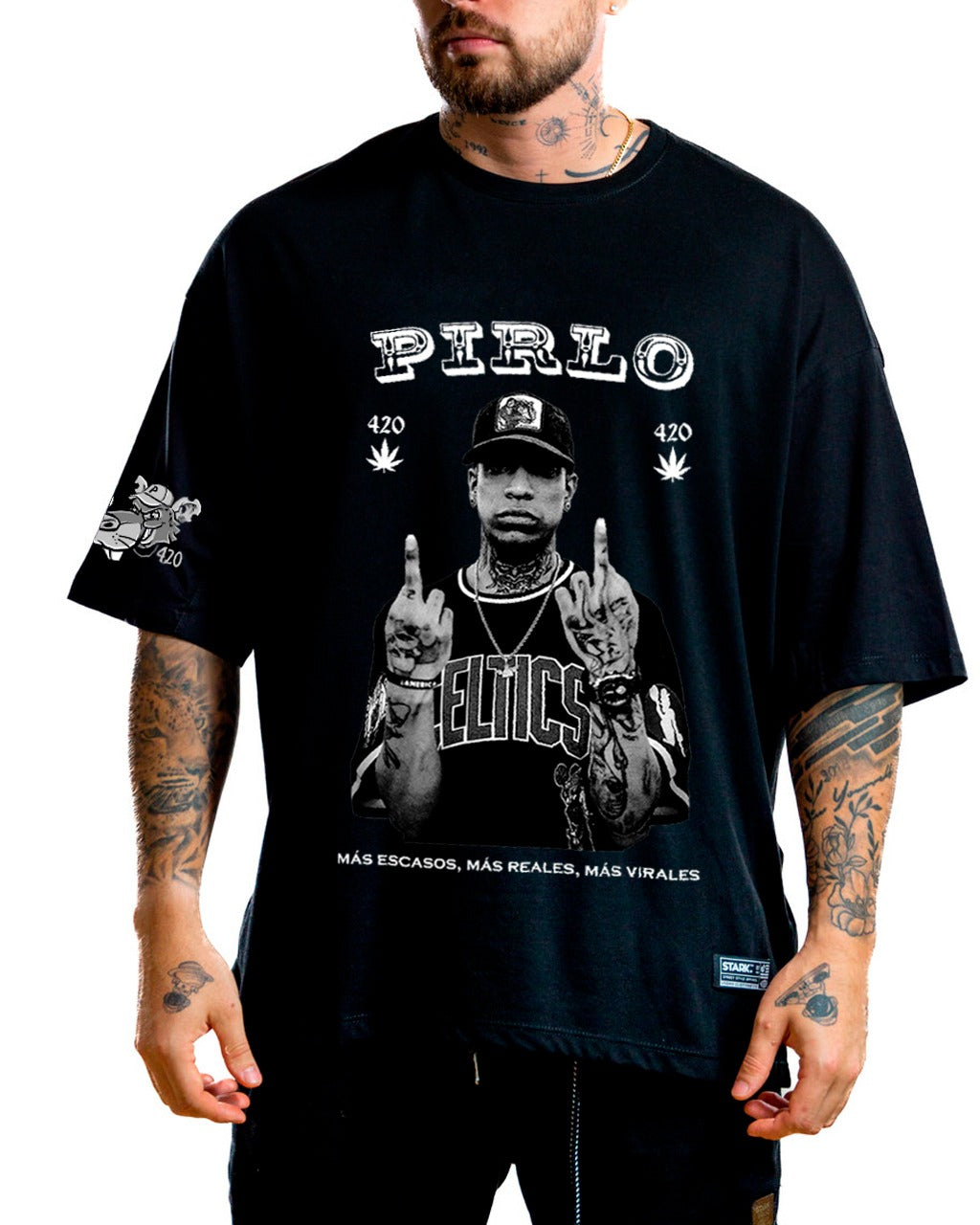 Oversize Negra Pirlo 420