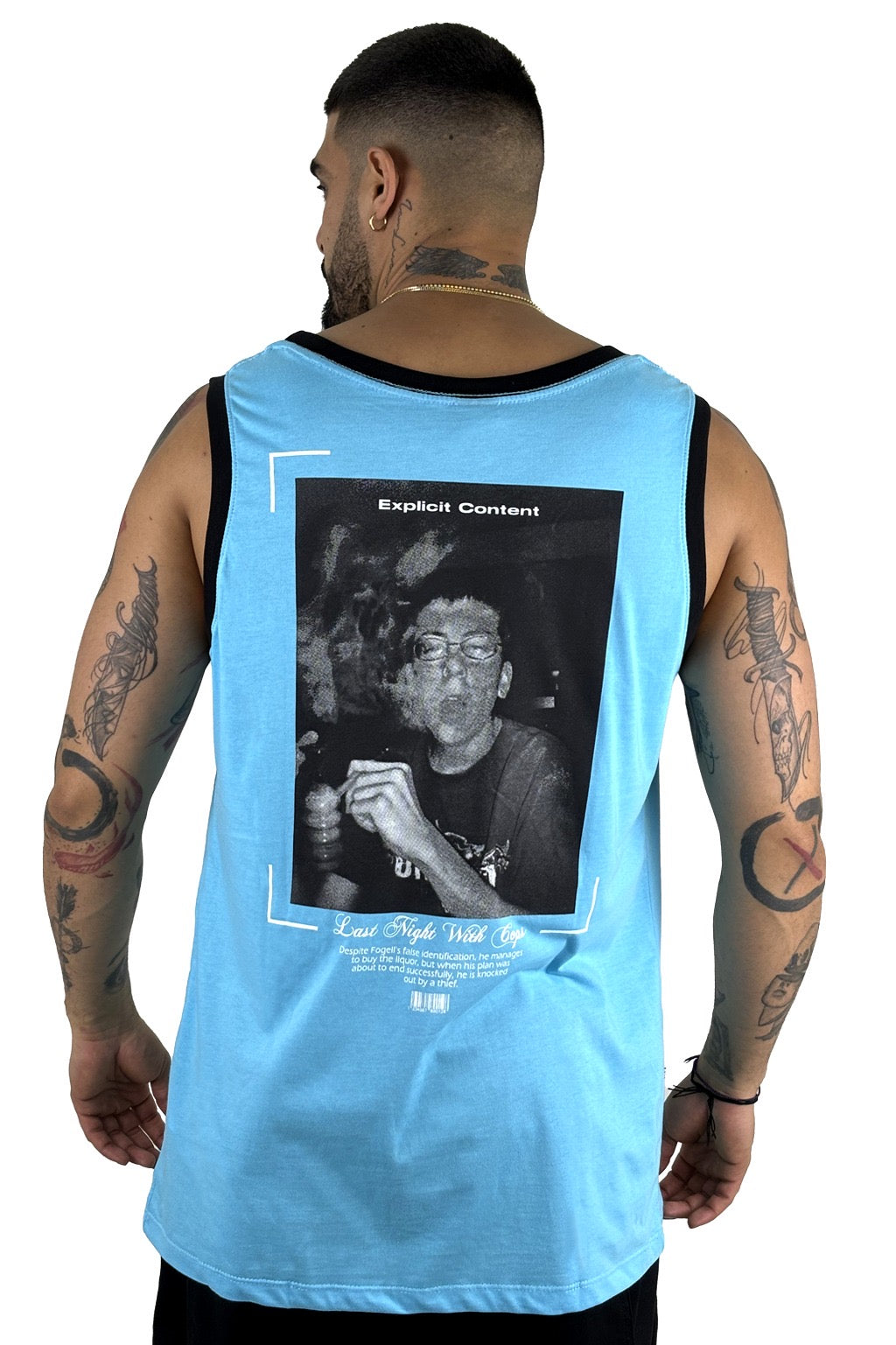 CAMISILLA AZUL ELECTRICO MCLOVING