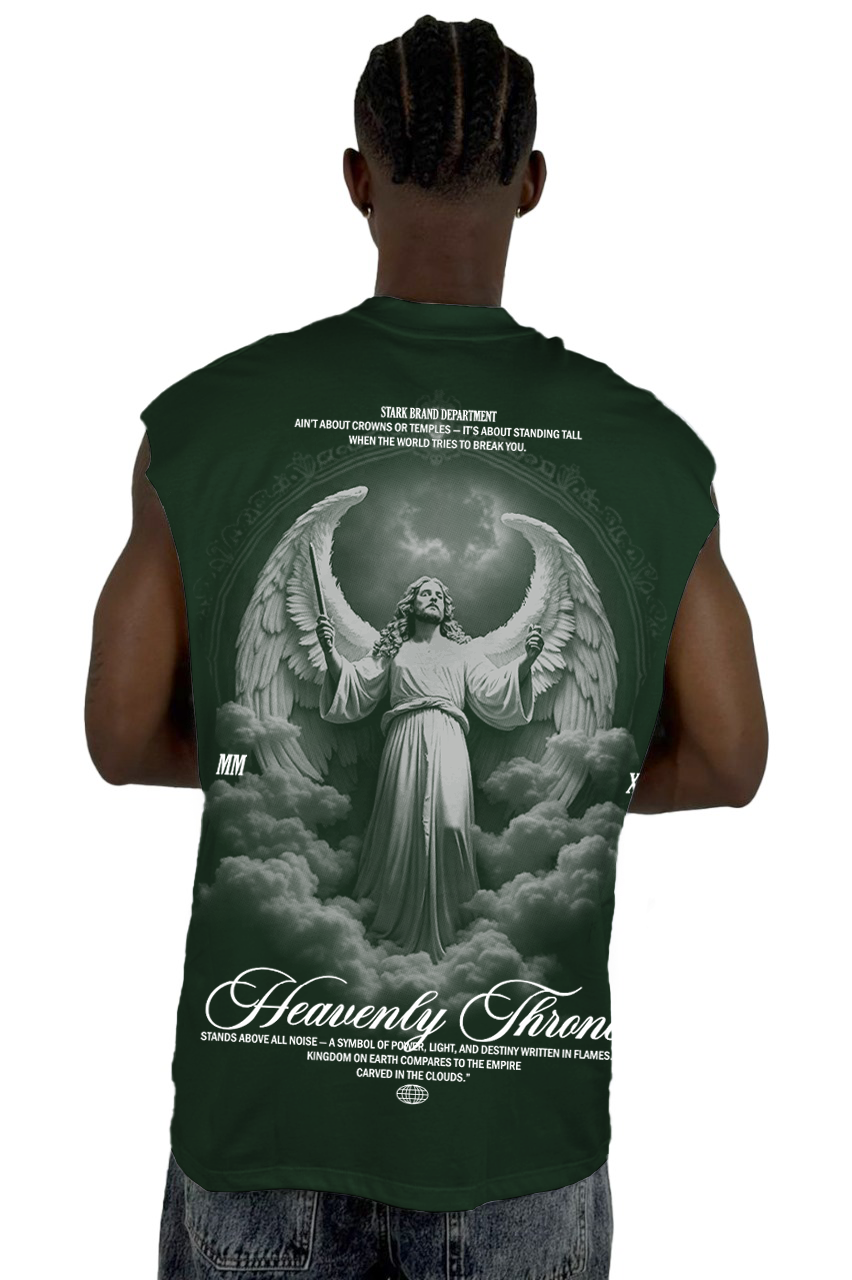 Camisilla Verde Heavenly Throne Alto Gramaje