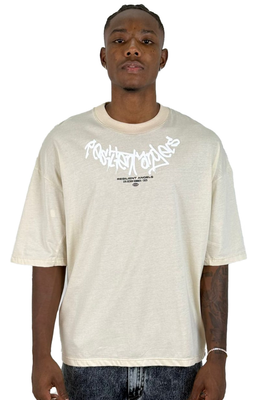 Oversize Crema Resilient Angels