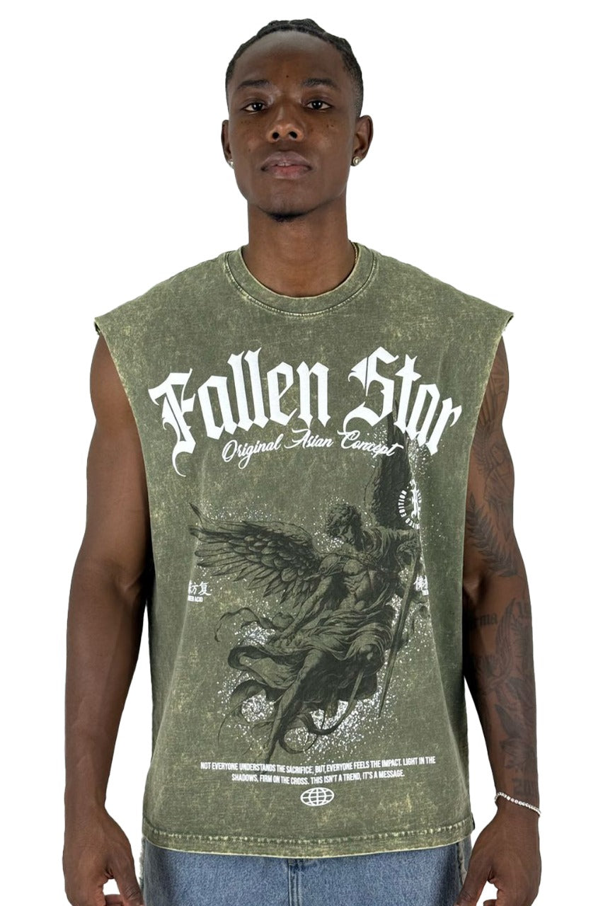 Camisilla Alto Gramaje sky Fallen Star