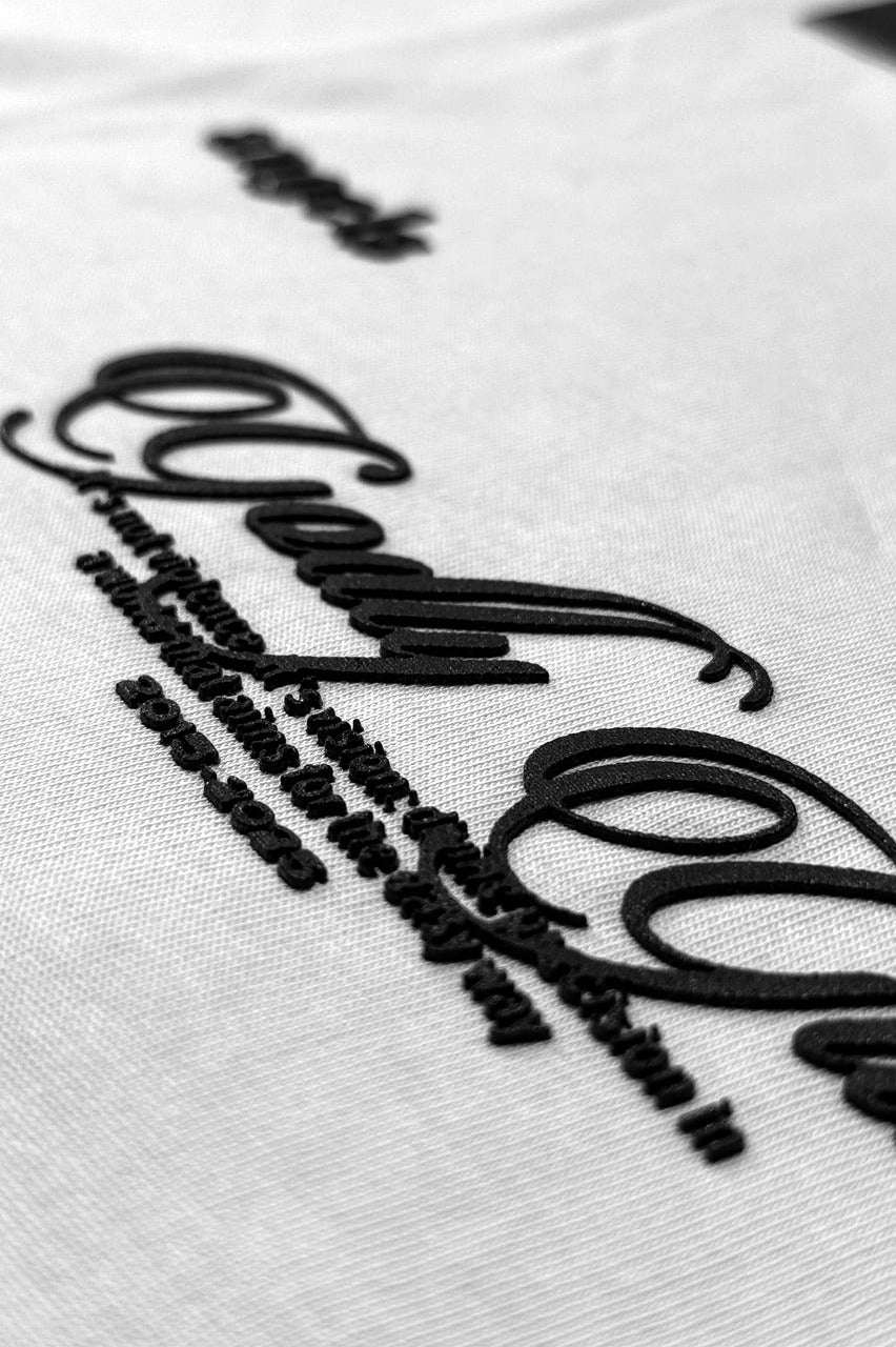 Oversize Blanca Godly Guns Alto Gramaje