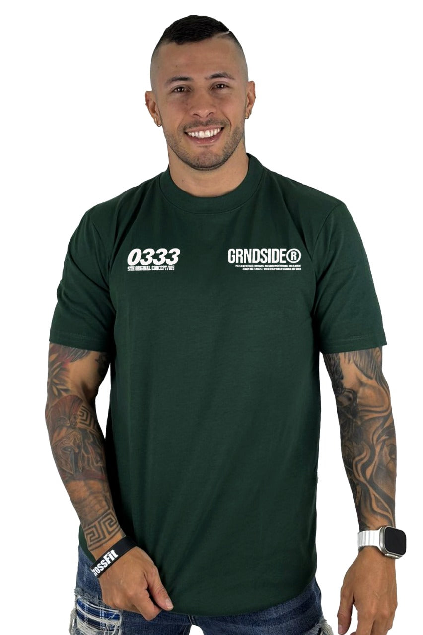 Camiseta Verde Grndside Alto Gramaje