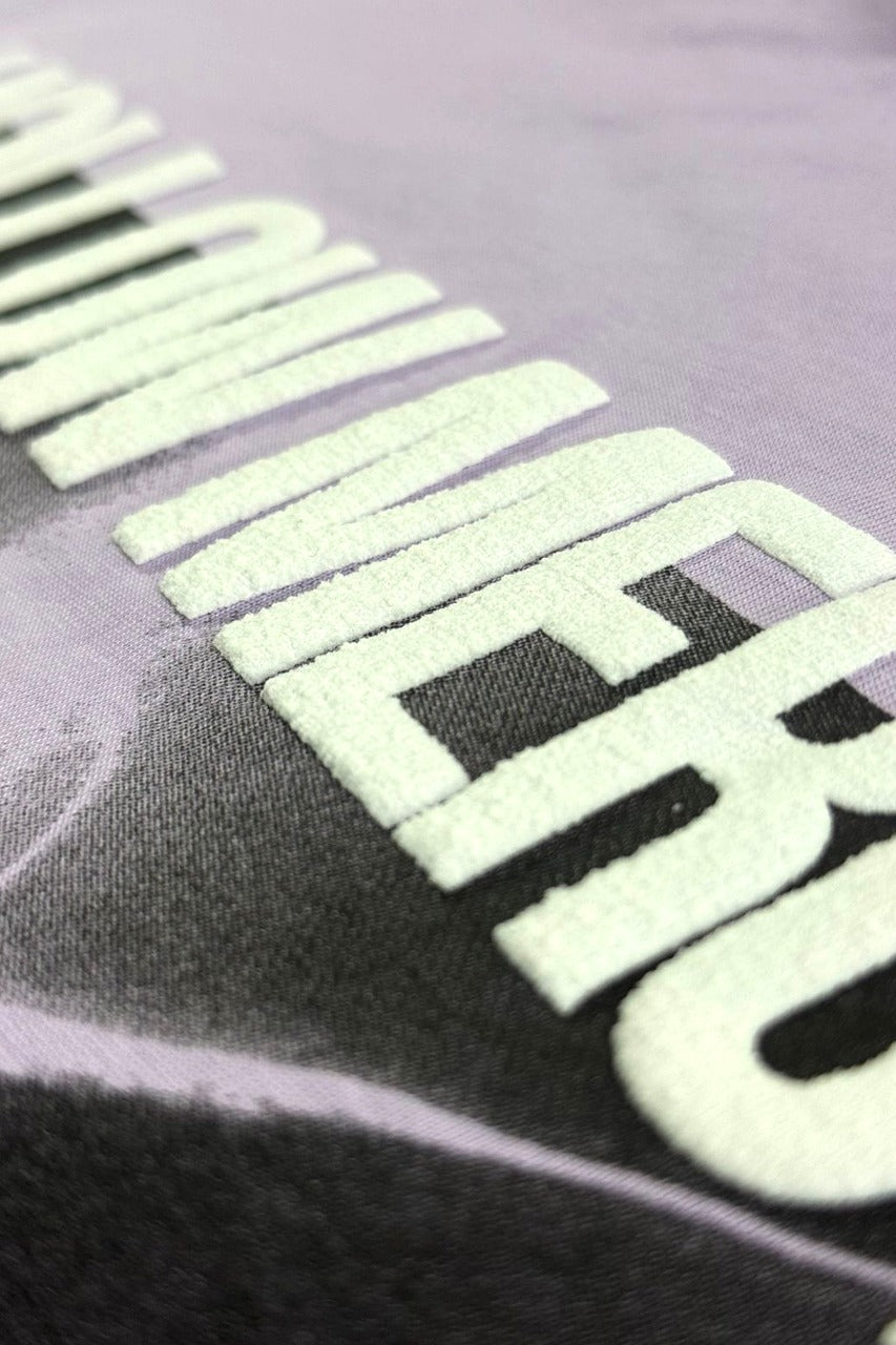 Oversize Lila Hollow Mercy Alto Gramaje