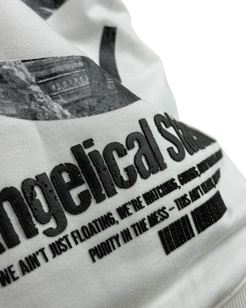 Buzo Crema capucha Angelical Statement