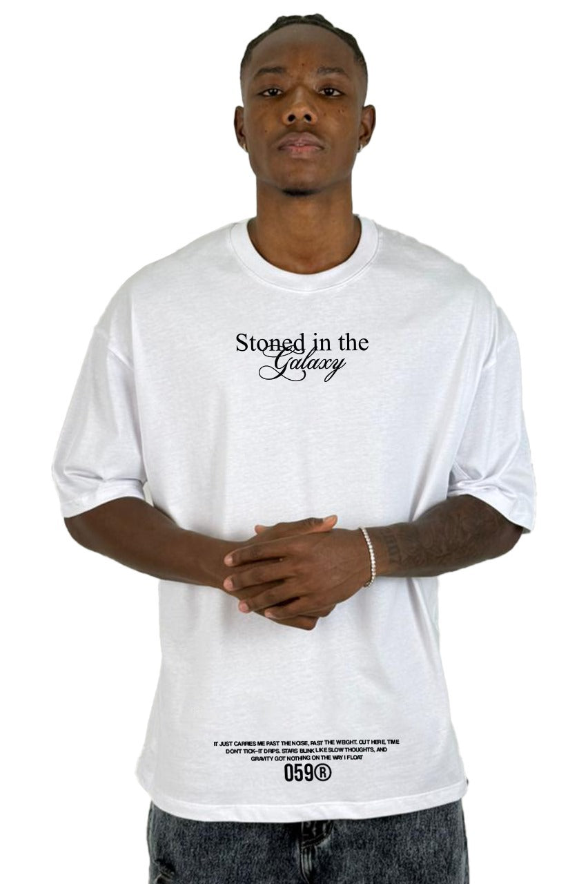 Oversize Blanca Stoned In The Galaxy Alto Gramaje