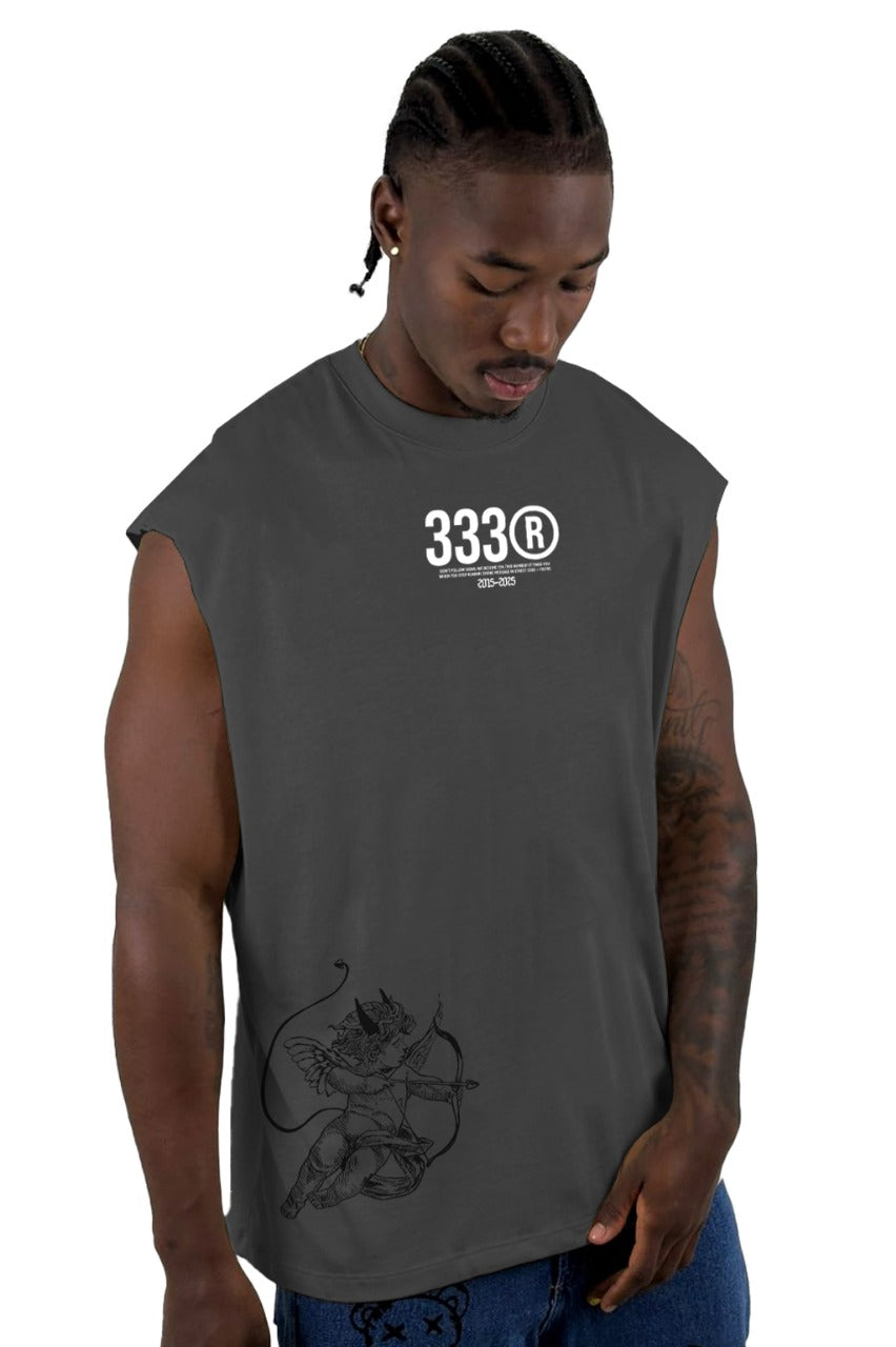 Camisilla Gris 333 Alto Gramaje