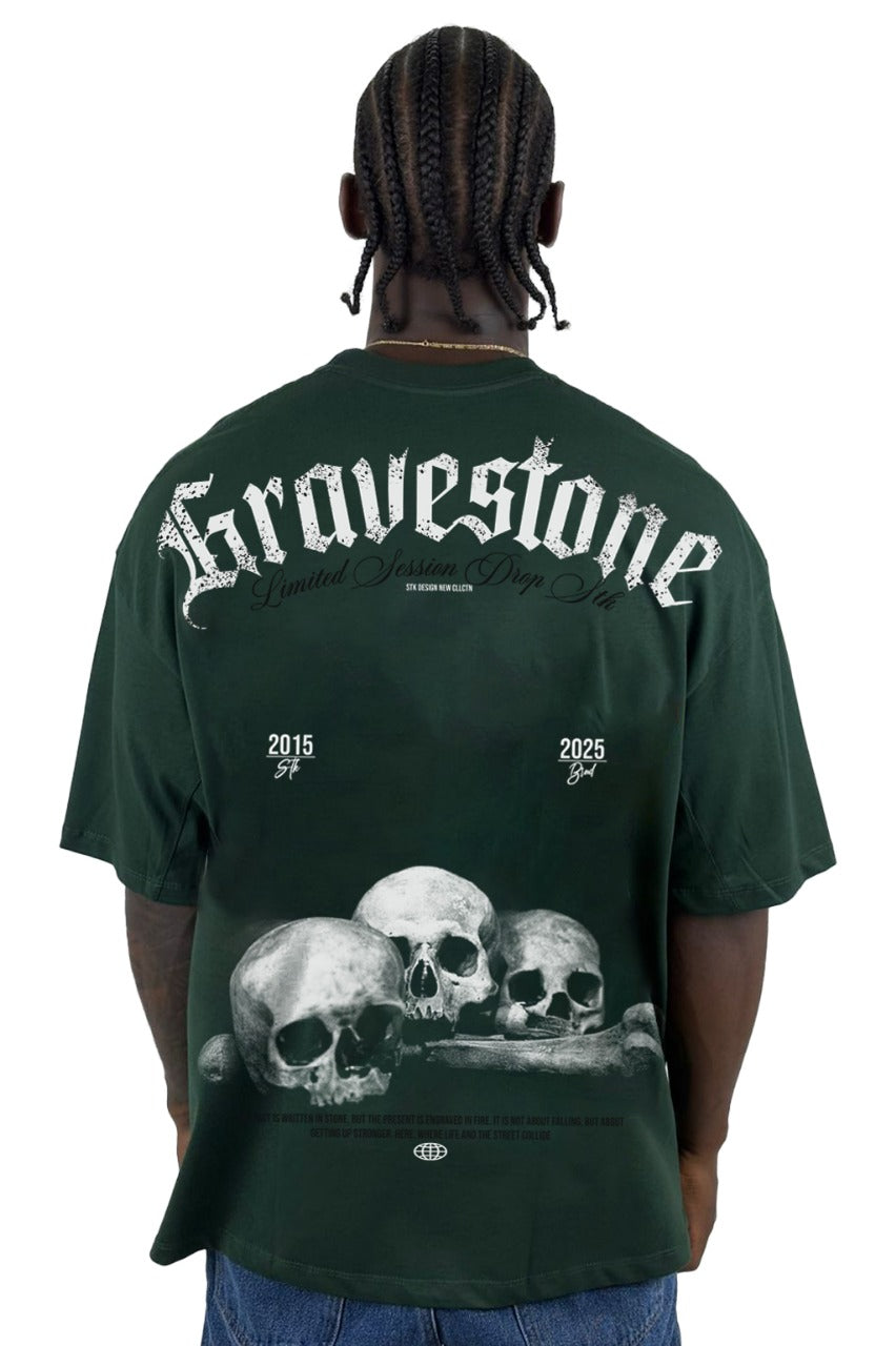 Oversize Verde Gravestone Alto Gramaje