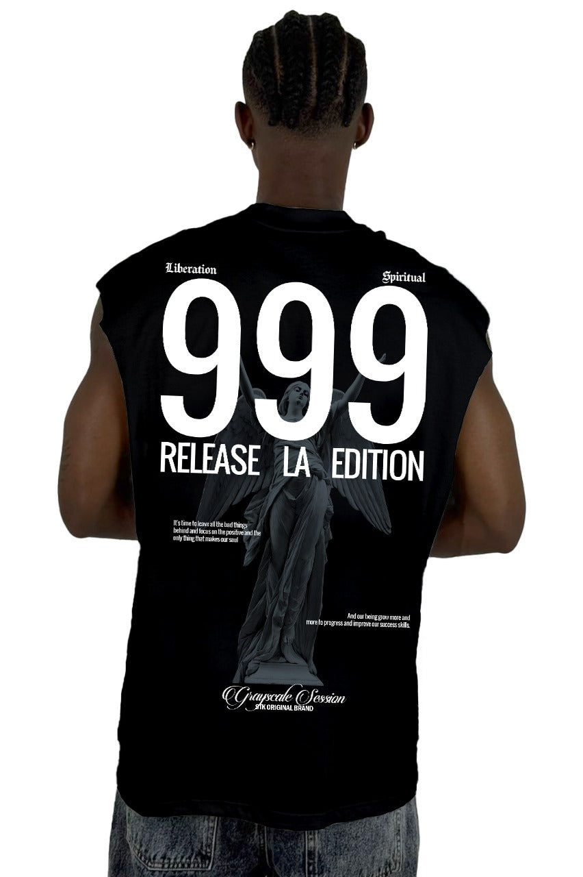 Camisilla Negra 999 Release La Edition Alto Gramaje