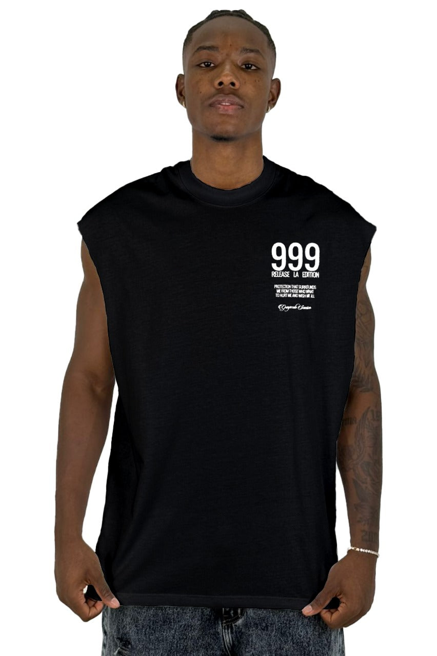 Camisilla Negra 999 Release La Edition Alto Gramaje