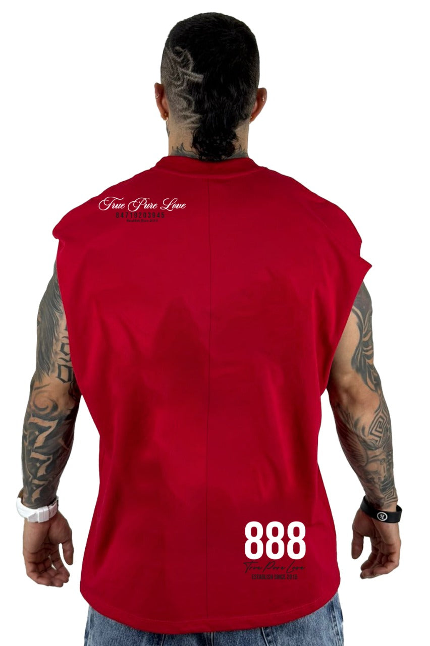 Camisilla Roja 888 Pure True Love Alto Gramaje