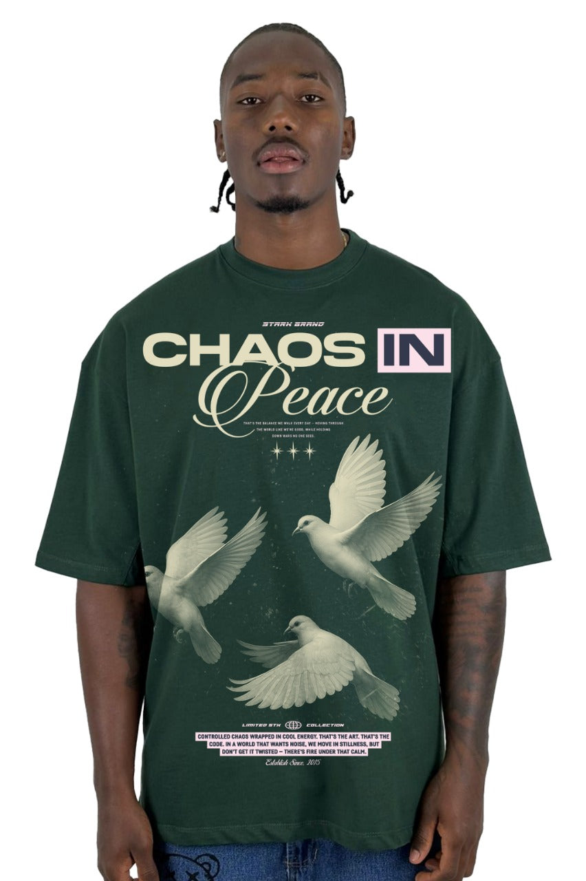 Oversize Verde Chaos In Peace Alto Gramaje