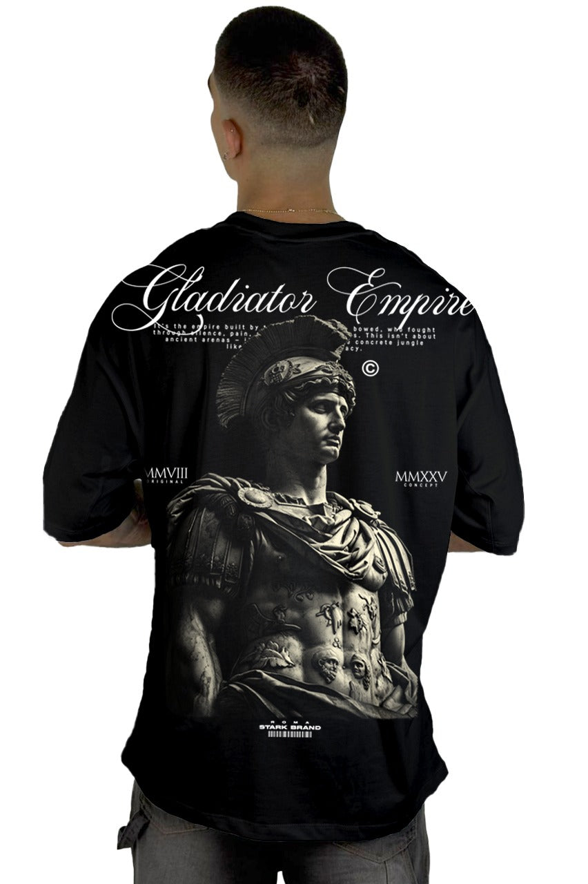 Oversize Negra Gladiator Empire Alto Gramaje