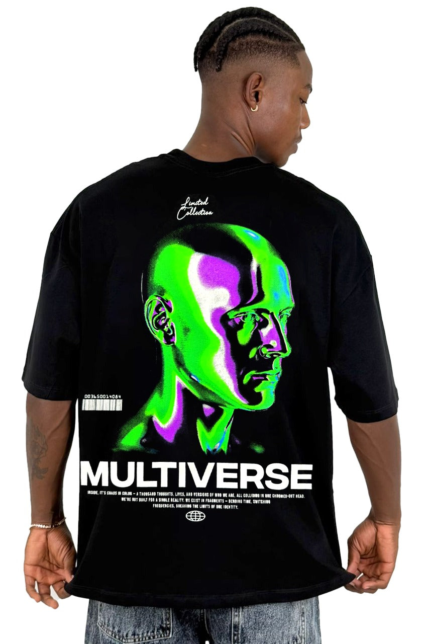 Oversize Negra Multiverse Alto Gramaje