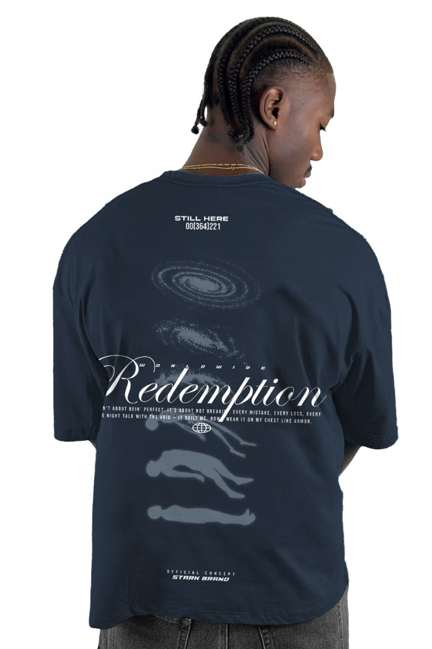 Oversize Azul Redemption Alto Gramaje