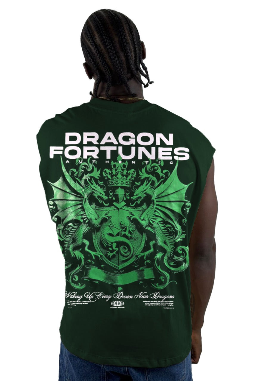 Camisilla Verde Dragon Fortunes Alto Gramaje