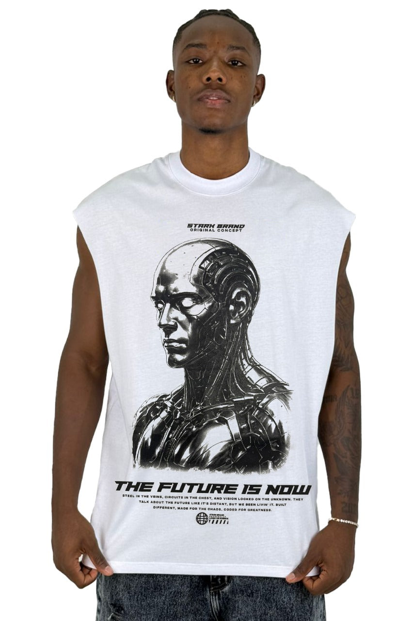 Camisilla Blanca The Future Is Now Alto Gramaje