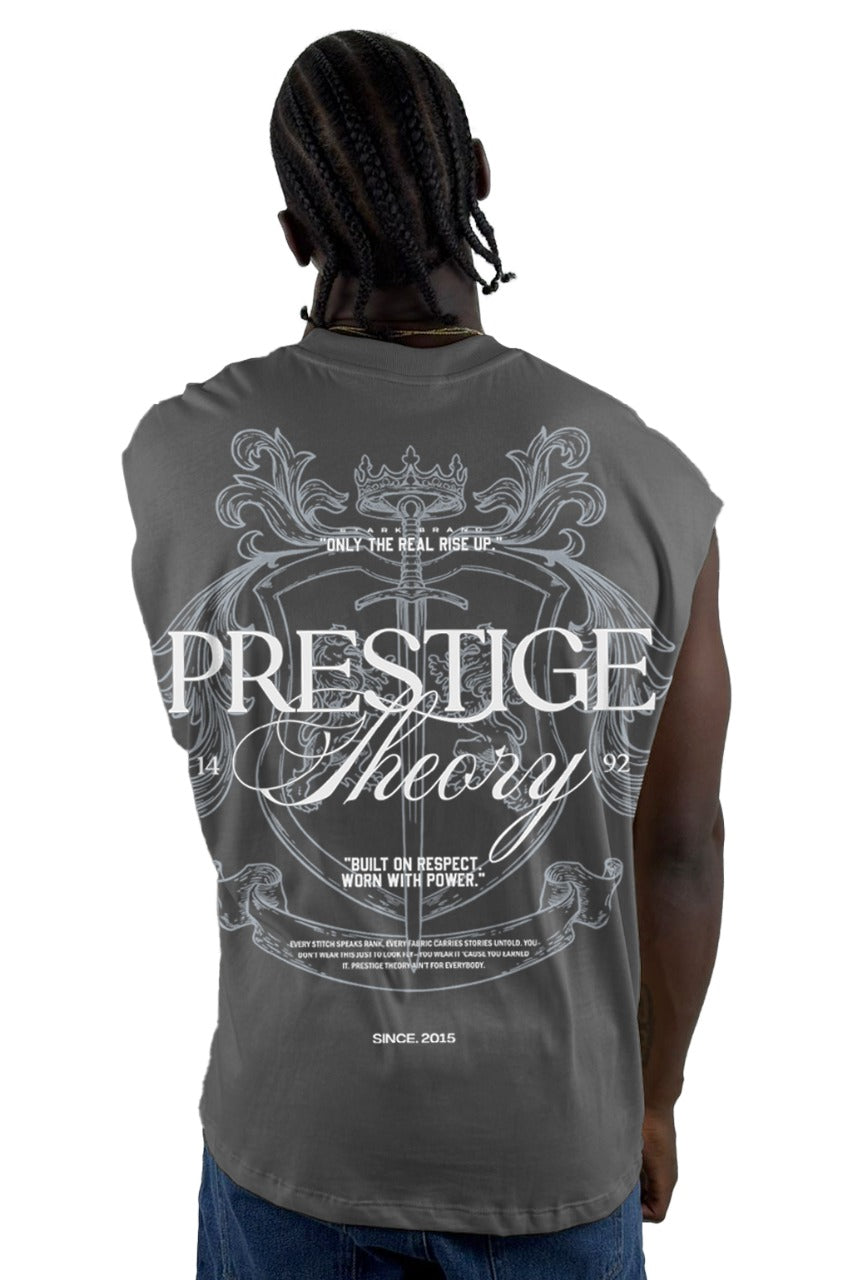 Camisilla Gris Oscuro Prestige Theory Alto Gramaje