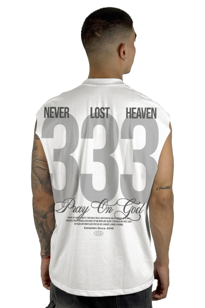 Camisilla Blanca Never Lost Heaven 333