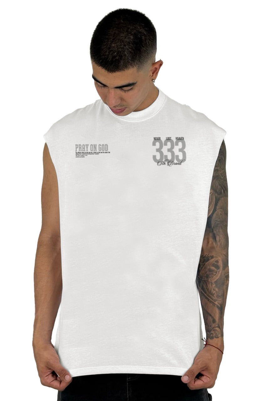 Camisilla Blanca Never Lost Heaven 333